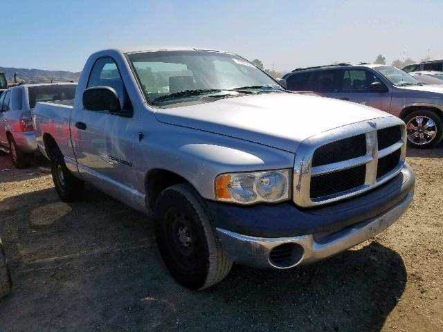 1D7HA16K45J564742 - 2005 DODGE RAM 1500 S SILVER photo 1