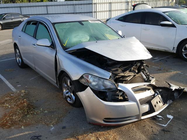 1G1ZH57N094262873 - 2009 CHEVROLET MALIBU 1LT SILVER photo 1