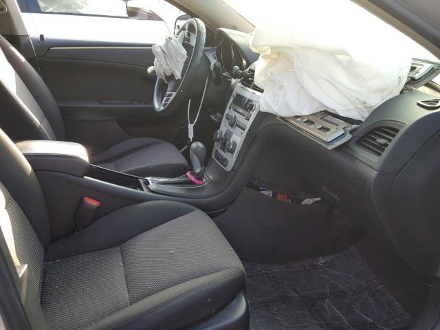 1G1ZH57N094262873 - 2009 CHEVROLET MALIBU 1LT SILVER photo 5