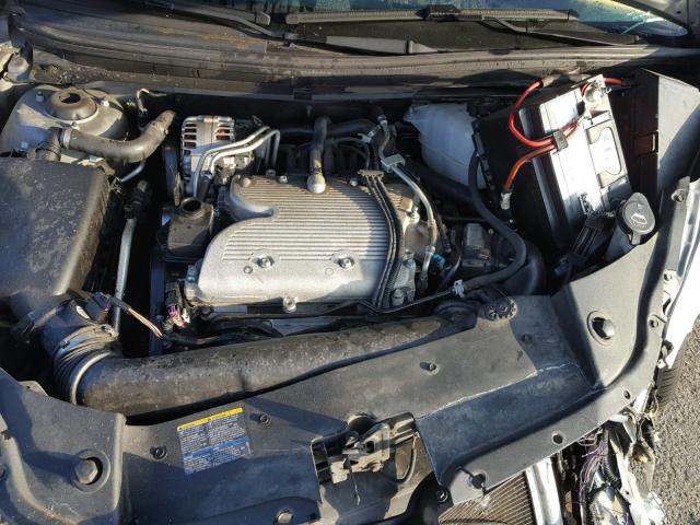 1G1ZH57N094262873 - 2009 CHEVROLET MALIBU 1LT SILVER photo 7