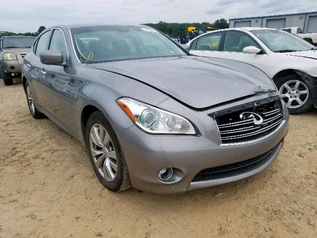 JN1BY1AP0CM332698 - 2012 INFINITI M37 GRAY photo 1