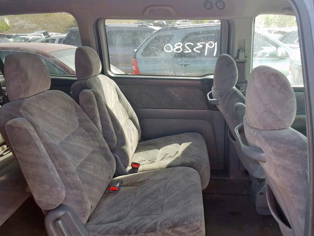 5FNRL18874B116561 - 2004 HONDA ODYSSEY EX GRAY photo 6