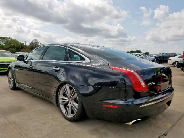 SAJWA2JC3BMV08584 - 2011 JAGUAR XJL SUPERS BLACK photo 3