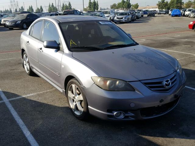 JM1BK323251256430 - 2005 MAZDA 3 S GRAY photo 1