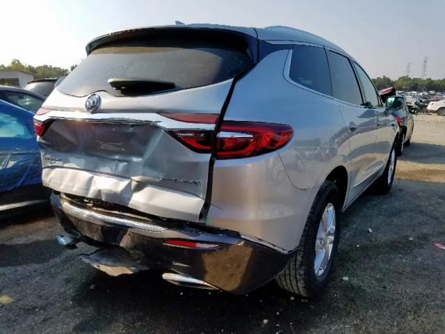 5GAERCKWXJJ218734 - 2018 BUICK ENCLAVE PR SILVER photo 4