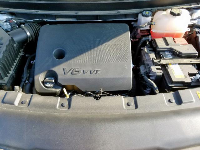 5GAERCKWXJJ218734 - 2018 BUICK ENCLAVE PR SILVER photo 7