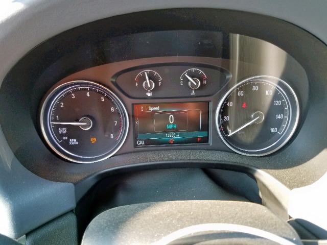 5GAERCKWXJJ218734 - 2018 BUICK ENCLAVE PR SILVER photo 8