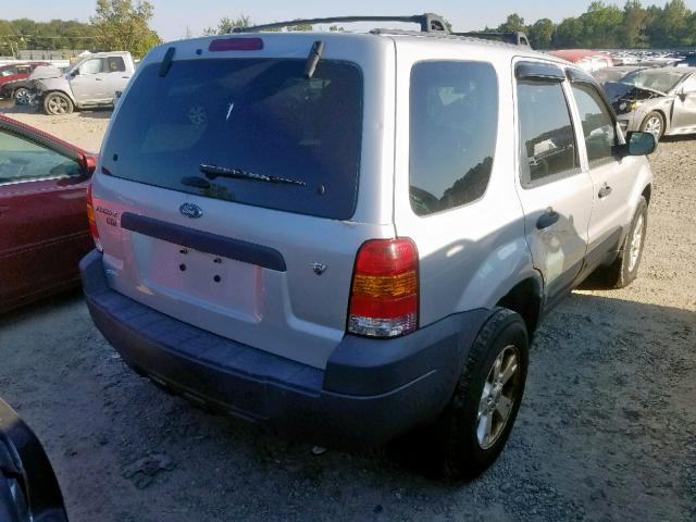 1FMYU93156KC81172 - 2006 FORD ESCAPE XLT SILVER photo 4