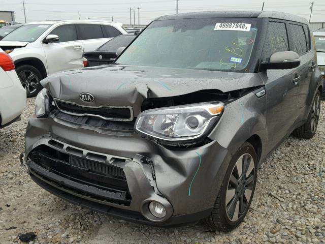 KNDJX3A52G7247078 - 2016 KIA SOUL ! GRAY photo 2