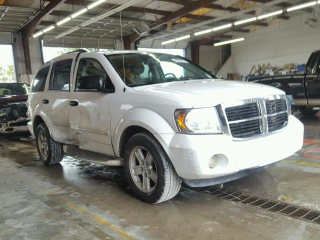 1D8HD48P29F710464 - 2009 DODGE DURANGO SL WHITE photo 1