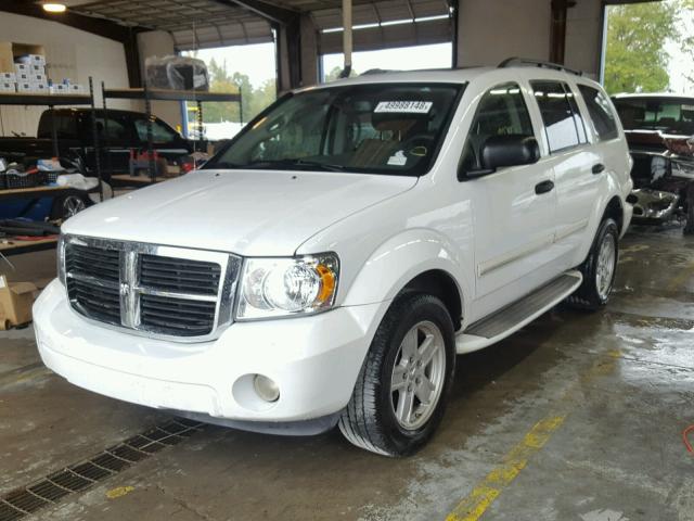 1D8HD48P29F710464 - 2009 DODGE DURANGO SL WHITE photo 2