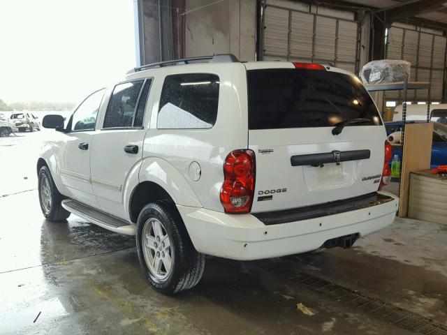 1D8HD48P29F710464 - 2009 DODGE DURANGO SL WHITE photo 3