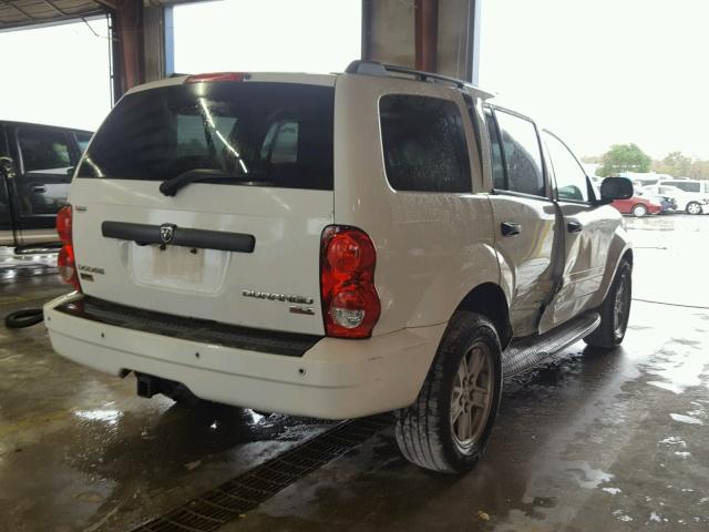 1D8HD48P29F710464 - 2009 DODGE DURANGO SL WHITE photo 4