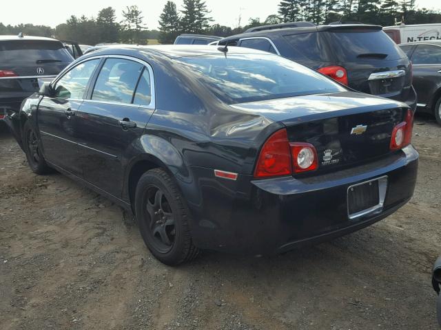 1G1ZB5EBXAF208113 - 2010 CHEVROLET MALIBU LS 黑色 照片 3