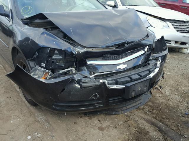 1G1ZB5EBXAF208113 - 2010 CHEVROLET MALIBU LS 黑色 照片 9