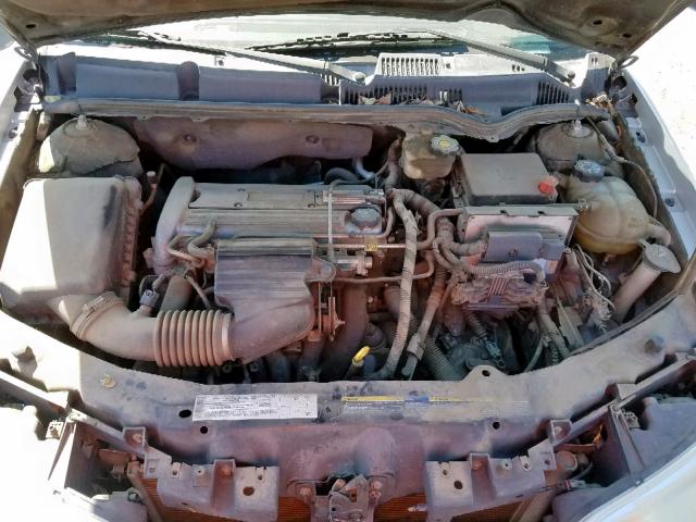 1G8AN12F34Z185783 - 2004 SATURN ION LEVEL BLACK photo 7