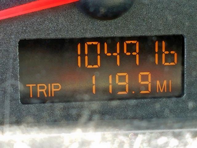 1G8AN12F34Z185783 - 2004 SATURN ION LEVEL BLACK photo 8