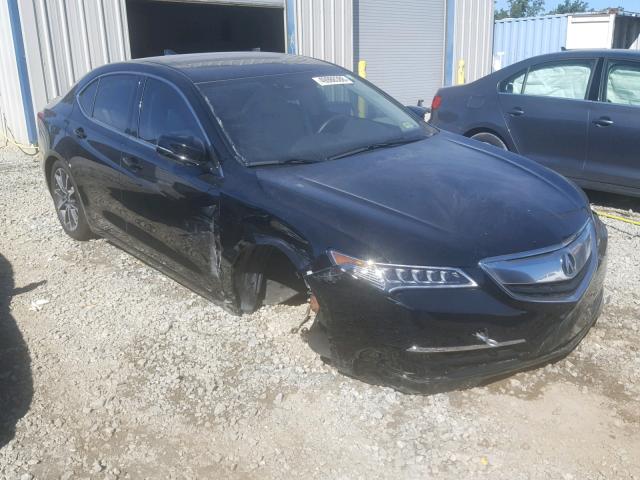 19UUB2F50HA001408 - 2017 ACURA TLX TECH შავი ფოტო 1