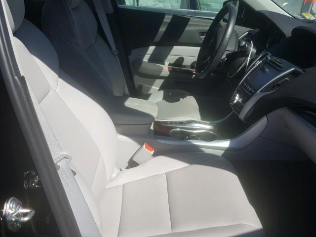 19UUB2F50HA001408 - 2017 ACURA TLX TECH შავი ფოტო 5