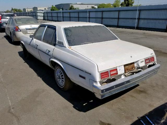 1X69D6L150829 - 1976 CHEVROLET NOVA WHITE photo 3