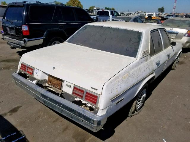 1X69D6L150829 - 1976 CHEVROLET NOVA WHITE photo 4