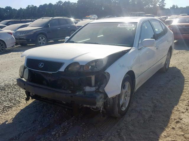 JT8BD68S0Y0105332 - 2000 LEXUS GS 300 WHITE photo 2