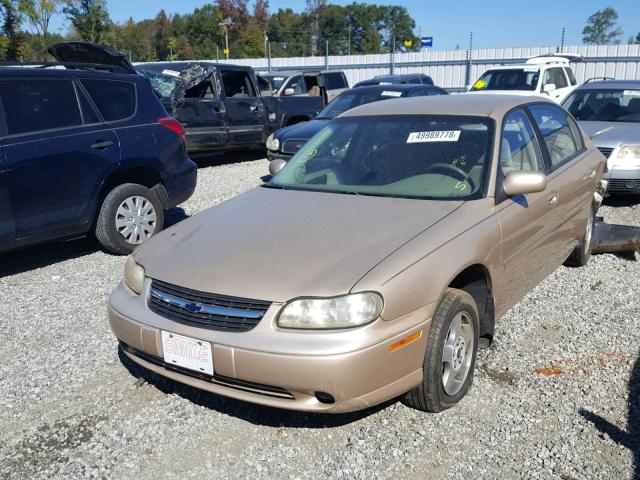 1G1NE52J52M717024 - 2002 CHEVROLET MALIBU LS 金色 照片 2