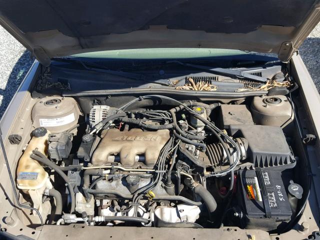 1G1NE52J52M717024 - 2002 CHEVROLET MALIBU LS 金色 照片 7