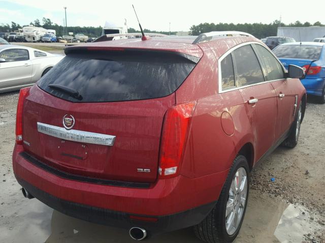 3GYFNCE30CS520528 - 2012 CADILLAC SRX PREMIU RED photo 4