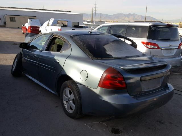 2G2WP552561258187 - 2006 PONTIAC GRAND PRIX BLUE photo 3