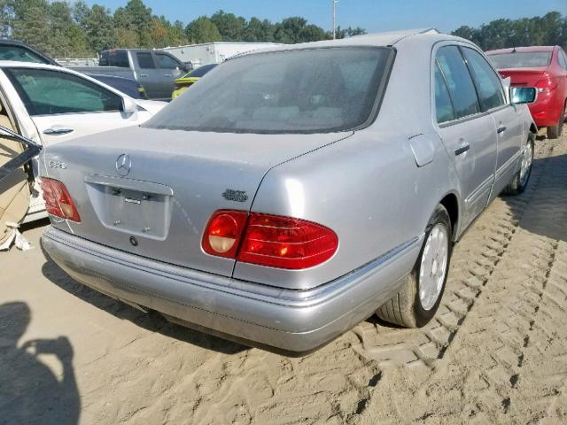 WDBJF65F5WA673094 - 1998 MERCEDES-BENZ E 320 GRAY photo 4