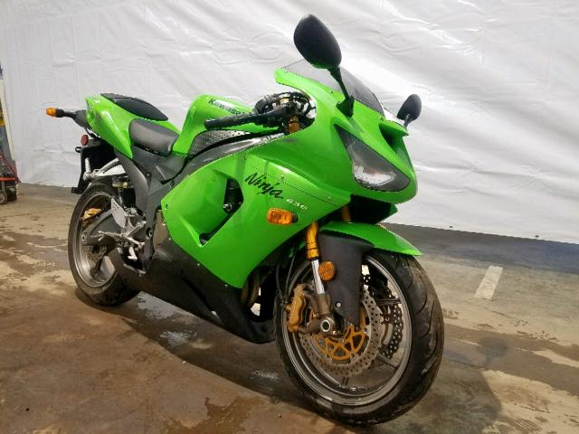 JKBZXJC126A034284 - 2006 KAWASAKI ZX636 C1 GREEN photo 1