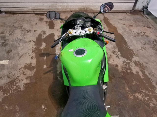 JKBZXJC126A034284 - 2006 KAWASAKI ZX636 C1 GREEN photo 5