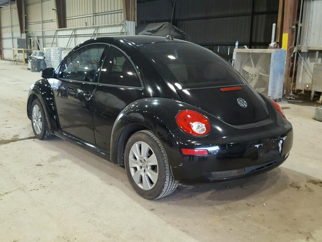 3VWPW31CX8M522681 - 2008 VOLKSWAGEN NEW BEETLE BLACK photo 3