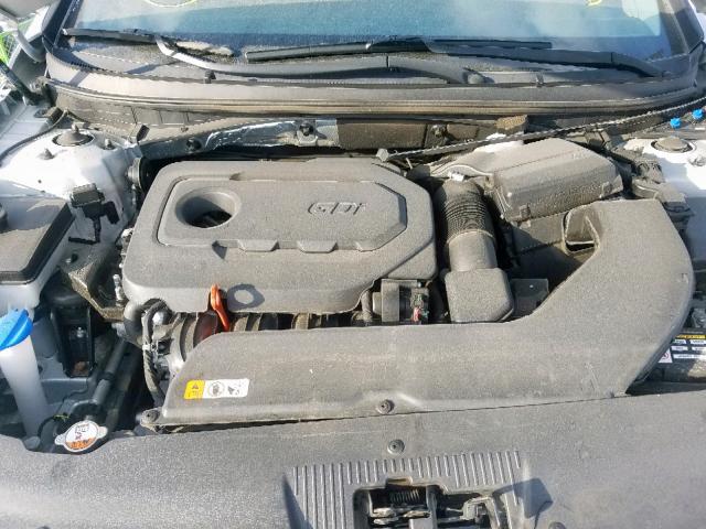 5NPE34AF5GH335257 - 2016 HYUNDAI SONATA SPO SILVER photo 7