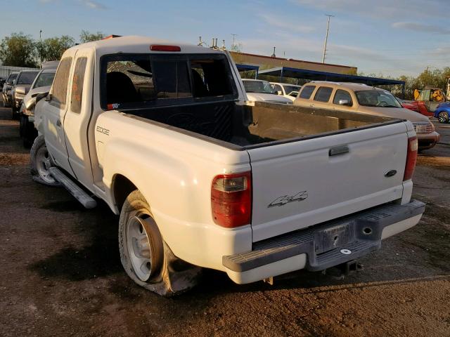 1FTZR15E91PA14687 - 2001 FORD RANGER SUP WHITE photo 3