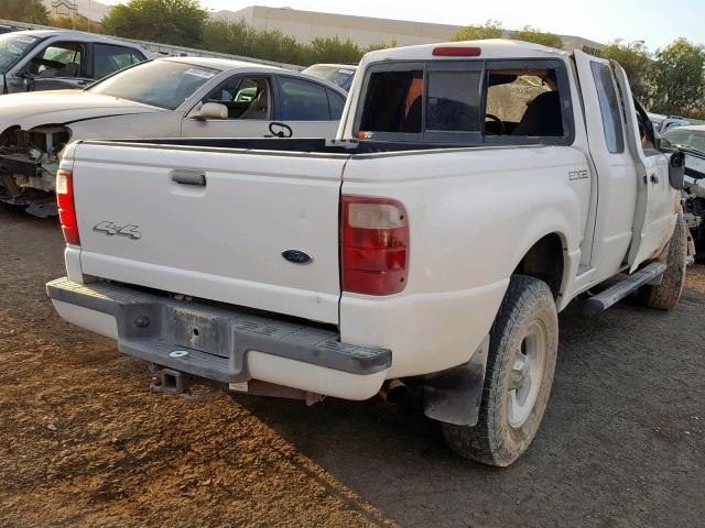 1FTZR15E91PA14687 - 2001 FORD RANGER SUP WHITE photo 4