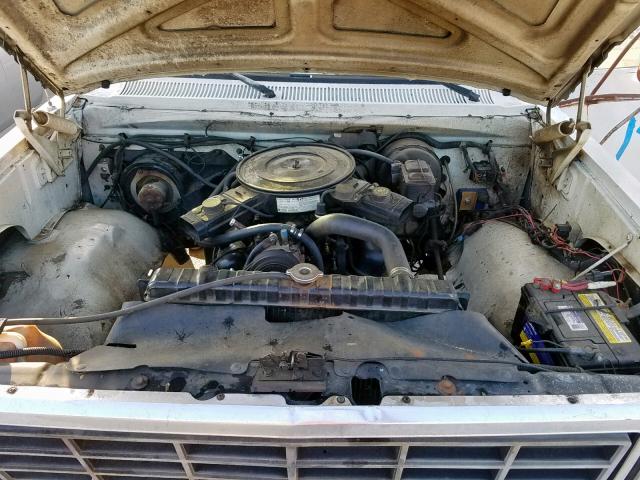 1B7MD34W1FS670255 - 1985 DODGE D-SERIES D WHITE photo 7