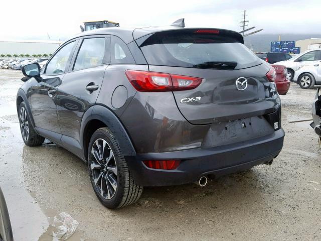 JM1DKDC79K0402713 - 2019 MAZDA CX-3 TOURI GRAY photo 3