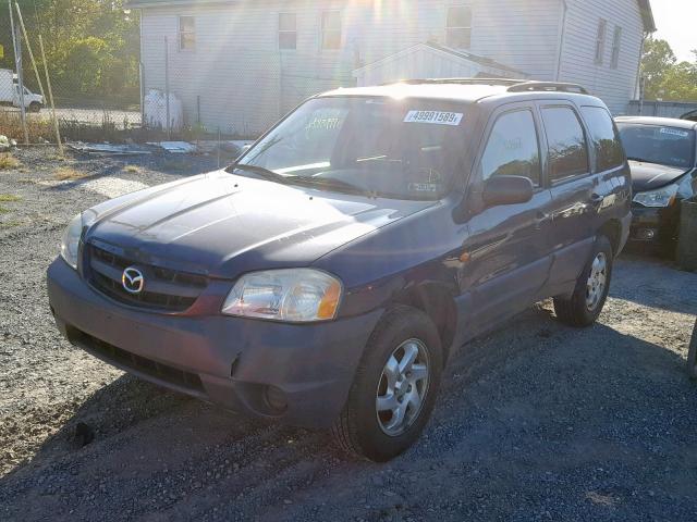 4F2YZ92B64KM16480 - 2004 MAZDA TRIBUTE DX 蓝色 照片 2