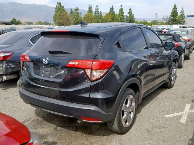 3CZRU5H58GM750658 - 2016 HONDA HR-V EX BLACK photo 4