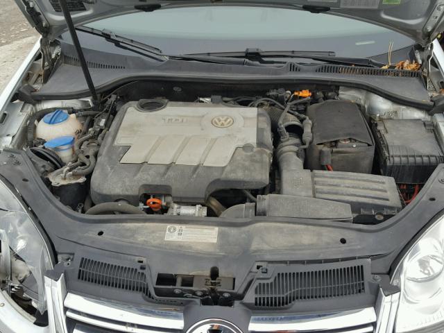 3VWJL7AJ0AM031191 - 2010 VOLKSWAGEN JETTA TDI SILVER photo 7