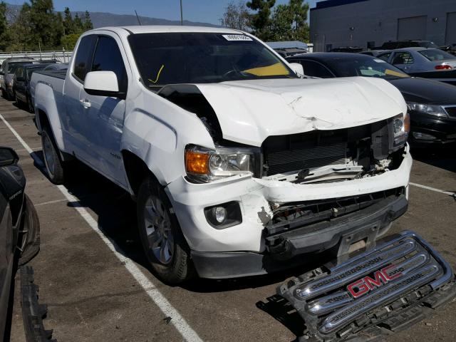 1GTH5CEA6G1237202 - 2016 GMC CANYON SLE WHITE photo 1