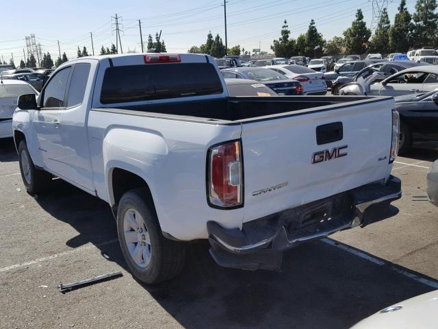 1GTH5CEA6G1237202 - 2016 GMC CANYON SLE WHITE photo 3