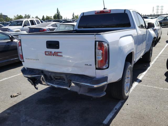 1GTH5CEA6G1237202 - 2016 GMC CANYON SLE WHITE photo 4