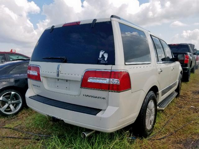 5LMFU27547LJ21255 - 2007 LINCOLN NAVIGATOR 白色 照片 4