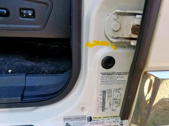 5LMFU27547LJ21255 - 2007 LINCOLN NAVIGATOR 白色 照片 9