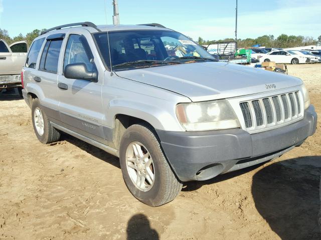 1J4GX48S14C303228 - 2004 JEEP GRAND CHER SILVER photo 1