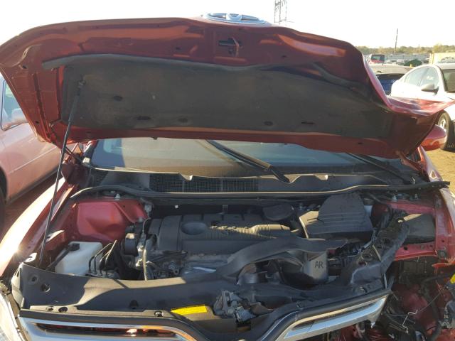 4T3ZA3BB4BU042514 - 2011 TOYOTA VENZA BASE RED photo 7