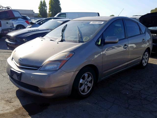 JTDKB20U877627130 - 2007 TOYOTA PRIUS BROWN photo 2